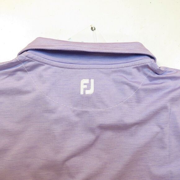 FOOTJOY Purple 1/4 ZIP JERSEY SHIRT Women L  LAS VEGAS COUNTRY CLUB GOLF - Picture 6 of 6